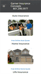 Mobile Screenshot of garnerinsurance.net