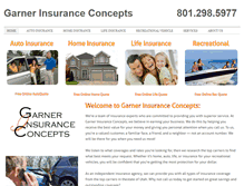 Tablet Screenshot of garnerinsurance.net